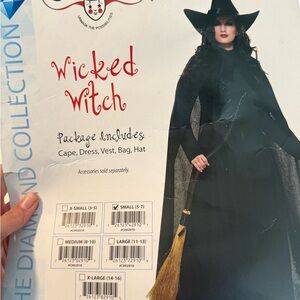 Wicked Witch Costume - Black